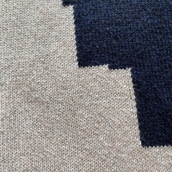 Nic + Zoe Sweater in Blue, White, Light Grey, Black and Yellow, Women’s Size S - Picture 9 of 11